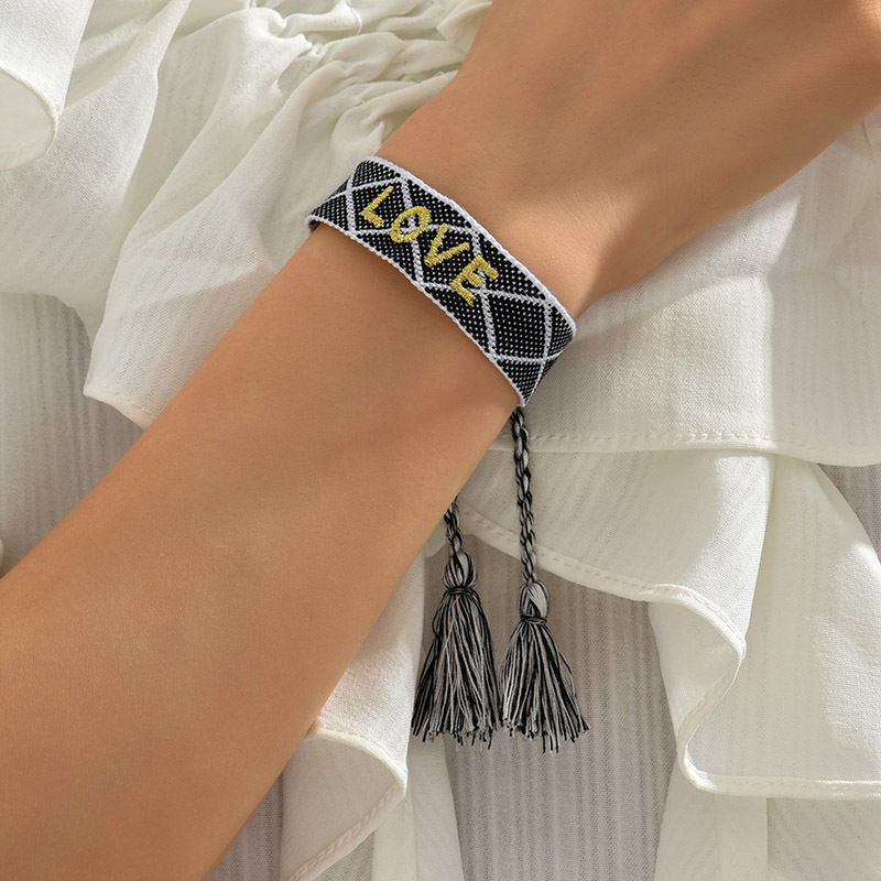 Fashion Letter rope Knitting Womenu0027S Bracelets