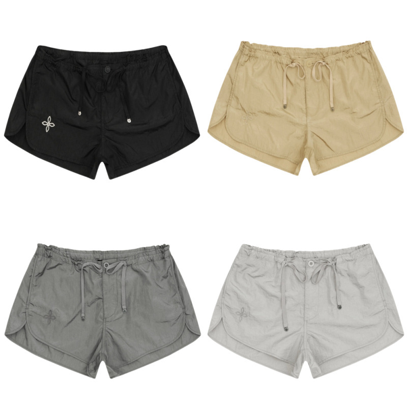 SMFK Alloy Skin Low Waist Jogging Shorts Embroidered Sports Hot Pants 24 Autumn New SMFK Alloy Skin Low Waist Jogging Shorts Embroidered Sports Hot Pants 24 Autumn New