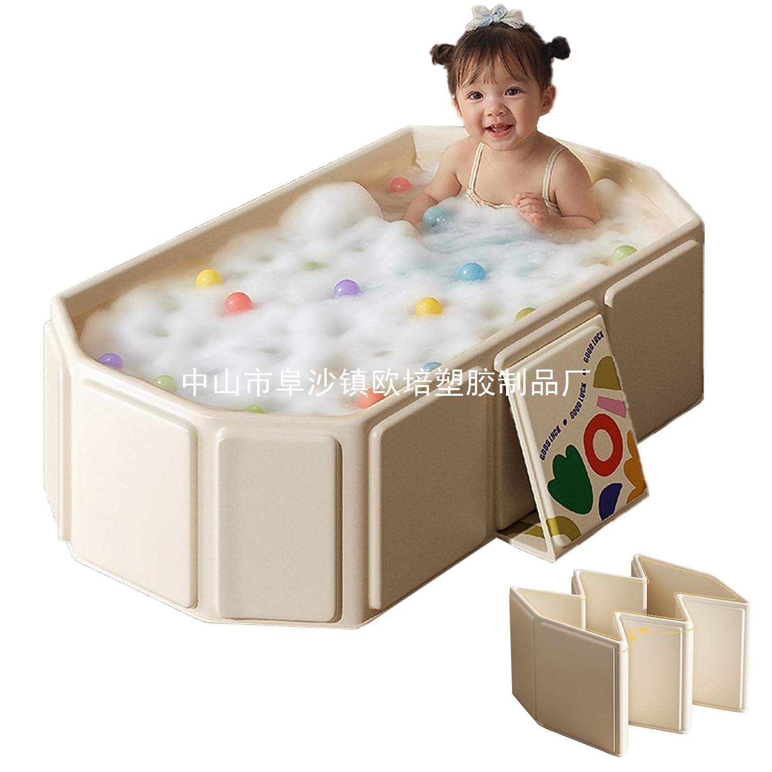 Toddler shower bathtub, portable baby bathtub, foldable children's bathtub, pet pool, portable, travel-friendly