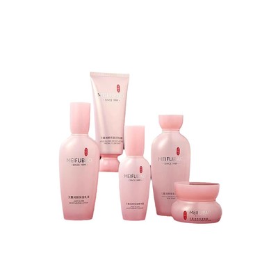 美肤宝金钗玉露锦绣护肤品礼盒补水保湿修护滋润洁面水乳霜化妆品