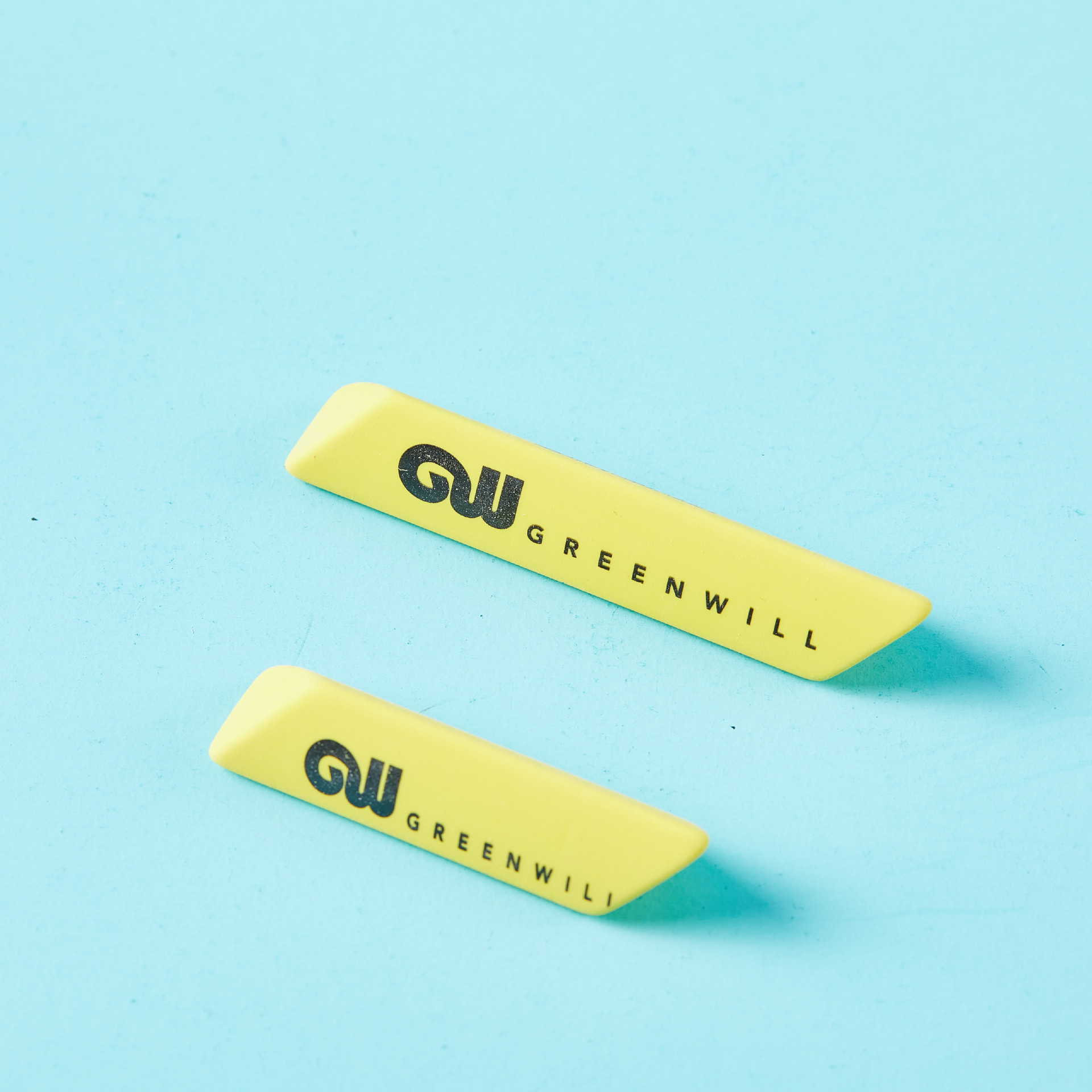 Borradores de color caramelo, productos escolares, borradores de venta al por mayor, borradores de triángulo diagonal para bocetos de arte