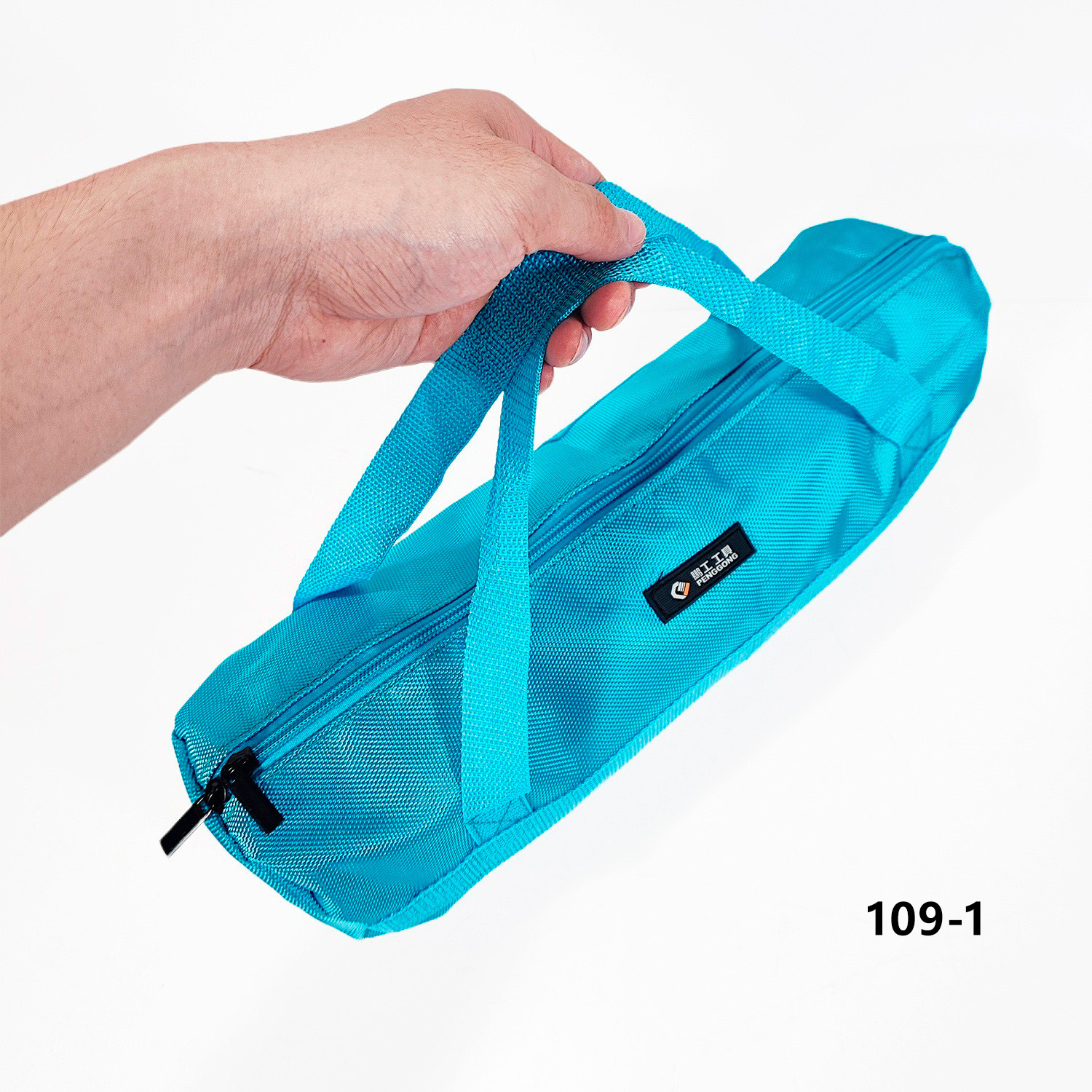 Kit redondo cuadrado Bolsa de campamento de salpicaduras impermeable Bolsa de almacenamiento de tela Oxford gruesa Bolsa de hardware multifuncional