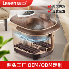 工場卸売 Lechen 足湯全自動加熱フットマッサージ機家庭用足湯恒温フットバスマッサージャー
