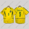 2002 brazil main short sleeve no. 9 with seal
