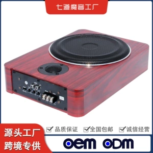 8 düym Bluetooth aktiv ultra-nazik avtomobil sabvuferi 12V24V, yüksək güclü dinamik
