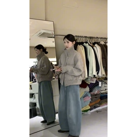 棉衣;女式毛呢外套;休闲裤