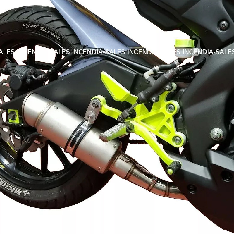 Suitable for Yamaha R15 V2 Mt15 Mt125 Motorcycle Exhaust Pipe System Full Stainless Steel