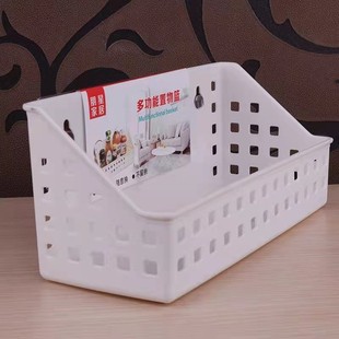 Ll Seamless Wall-Mounted Storage Rack Without Punching Holes for Bathroom and Kitchen Storage Multi-Functional Storage Basket
