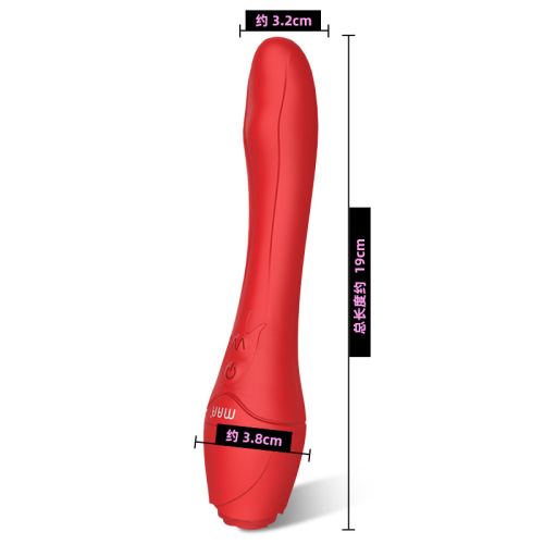 DMM rose stick women's 10-frequency vibration intelligent heating masturbation massager adult sex toys wholesale