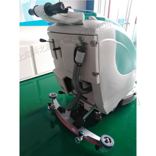 Hand-push workshop industrial floor sweeper brush disc semi-automatic sweeper semi-automatic floor washer