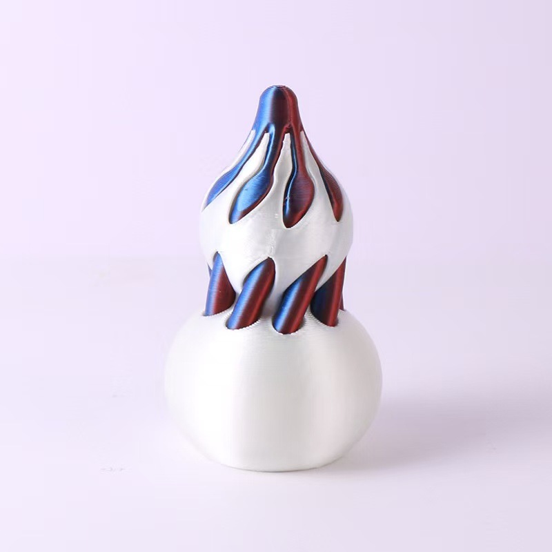 Hulu Xuanxuanle-실크 레드와 블루 6.7cm