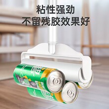 工厂直销粘毛卷纸批发宠物粘毛器替换芯可撕式粘尘滚筒贴纸去毛