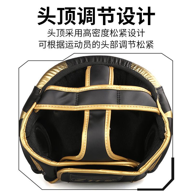 Casco de boxeo Ceiling Entrenamiento de boxeo Sanda Lucha libre Equipo de protección de boxeo para adultos Protector de cabeza de protección