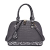 Capacious fashionable trend one-shoulder bag, suitable for import, crocodile print