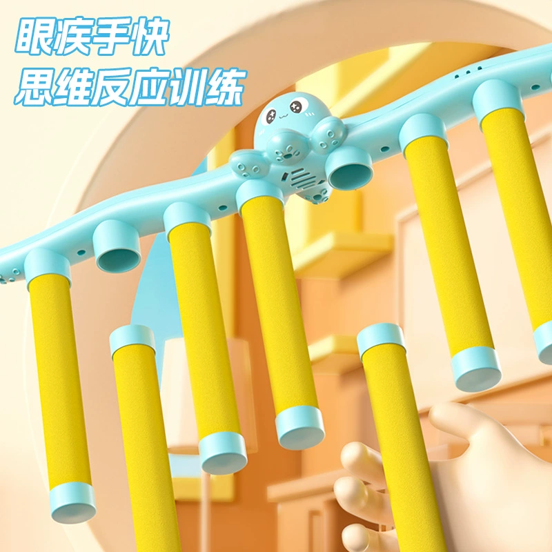 Осьминог быстрая поцарапать палку Детская сенсорная тренировочная реакция