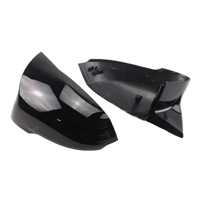 Suitable for BMW new x1 IX1 X2 IX2 U11 U12 U10 bright black horn rearview mirror shell ears