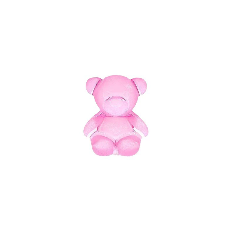Transparent matte material, rabbit, mobile phone, bracelet, necklace, acrylic accessory, handmade, with little bears