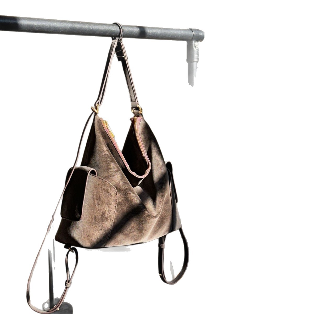 2026 New Xiaoyao Hobo Commuter Bag Large Capacity Versatile Shoulder Crossbody Bag Premium Genuine Leather Underarm Bag For Women - Thumbnail 5