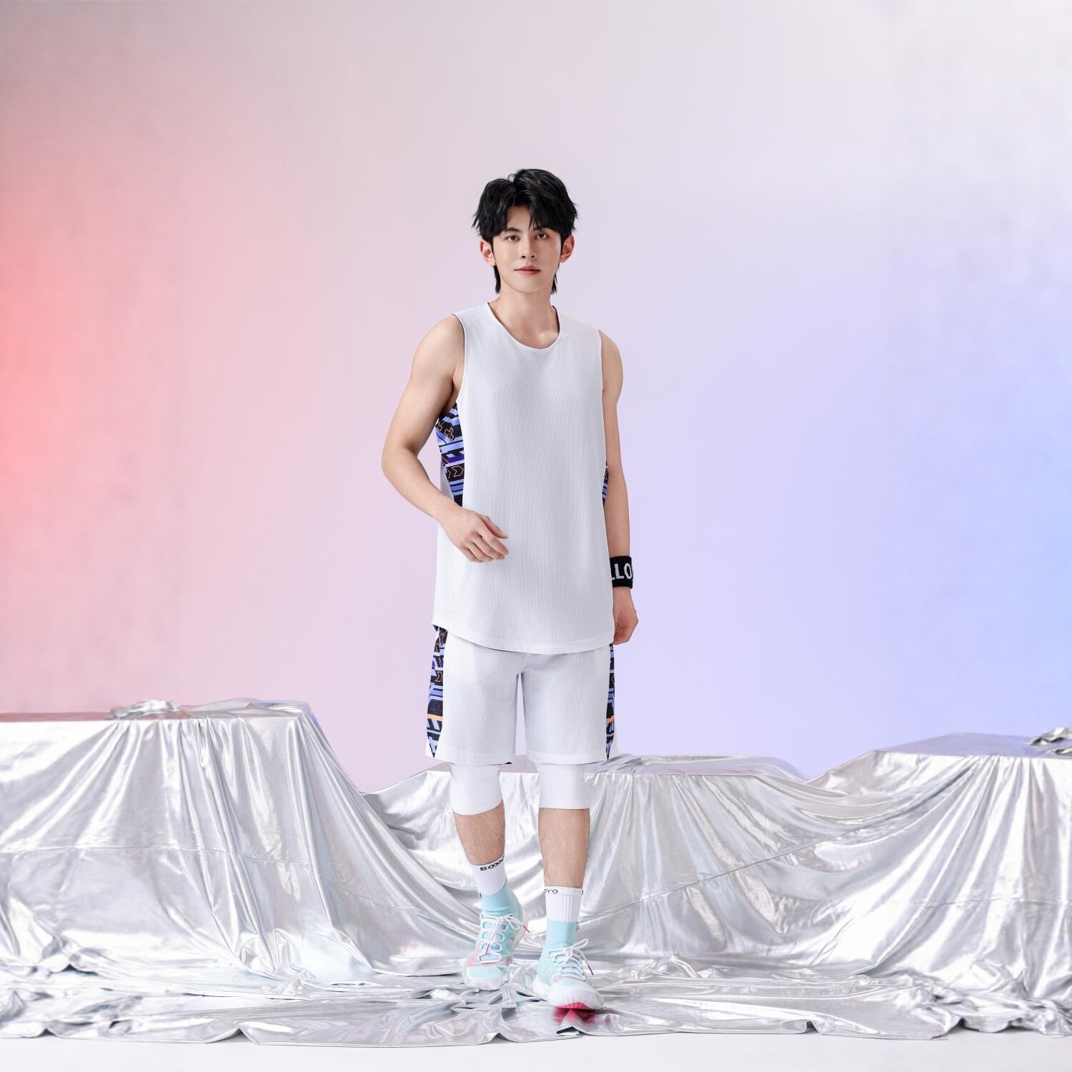 Nuevo conjunto de ropa de baloncesto de doble cara rápida secado transpirable de entrenamiento de baloncesto americano uniformes de equipo de juego de logotipo de impresión baloncesto