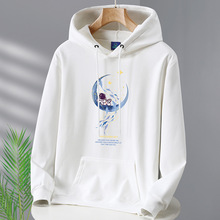 连帽男生卫衣服黑色外套潮牌宽松秋冬款薄款大码春秋季长袖带帽衫