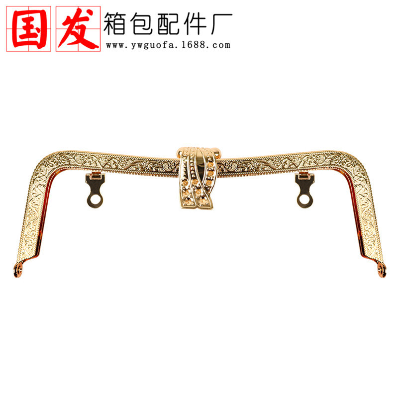 [agujero de tornillo] 20cm cintura cóncava en relieve hojas grandes cabeza de oro al por mayor cabeza de fábrica directa