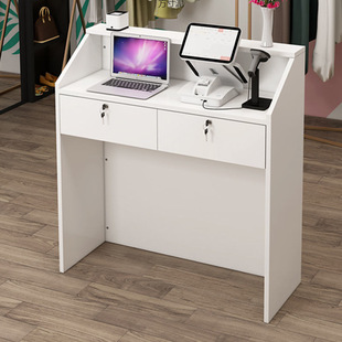 Small Shop Cashier Front Desk Simple Retro Table Clothing Hair Salon Supermarket Restaurant Bar Table Wholesale