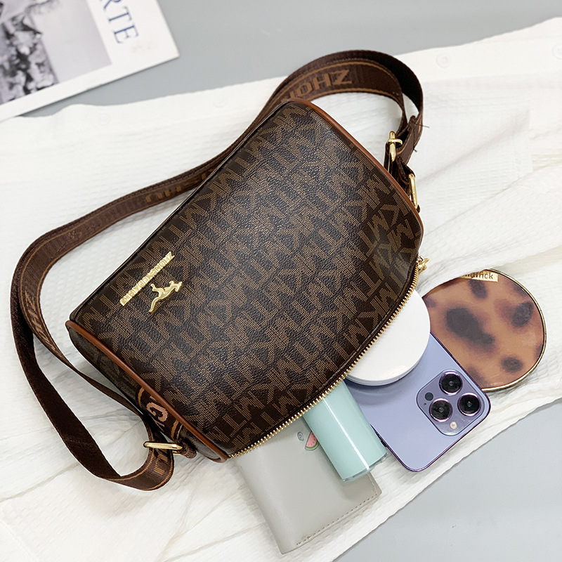 2024 nuevo bolso para mujeres, bolso coreano de banda ancha, bolso de almohada, bolso de mochila, bolso pequeño