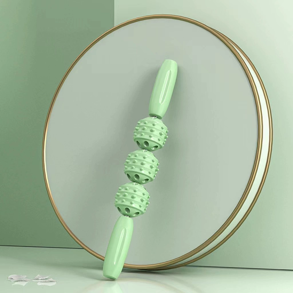 Массажный стержень ролик, fascia stick, Многошариковый 3/4/5/10 опций, 36,3 см для икр и ног