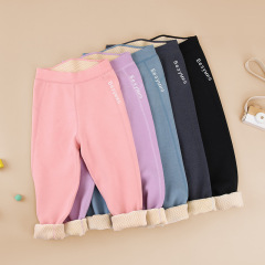 儿童保暖裤校服神器打底秋裤男女童内穿加绒加厚冬季复合一体棉裤
