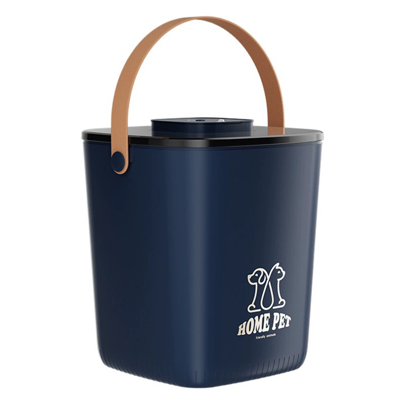 Вакуумное ведро для хранения корма для кошек и собак герметичное хранение влагостойкое ведро для риса большой емкости механическое вакуумное консервирование домашних животных