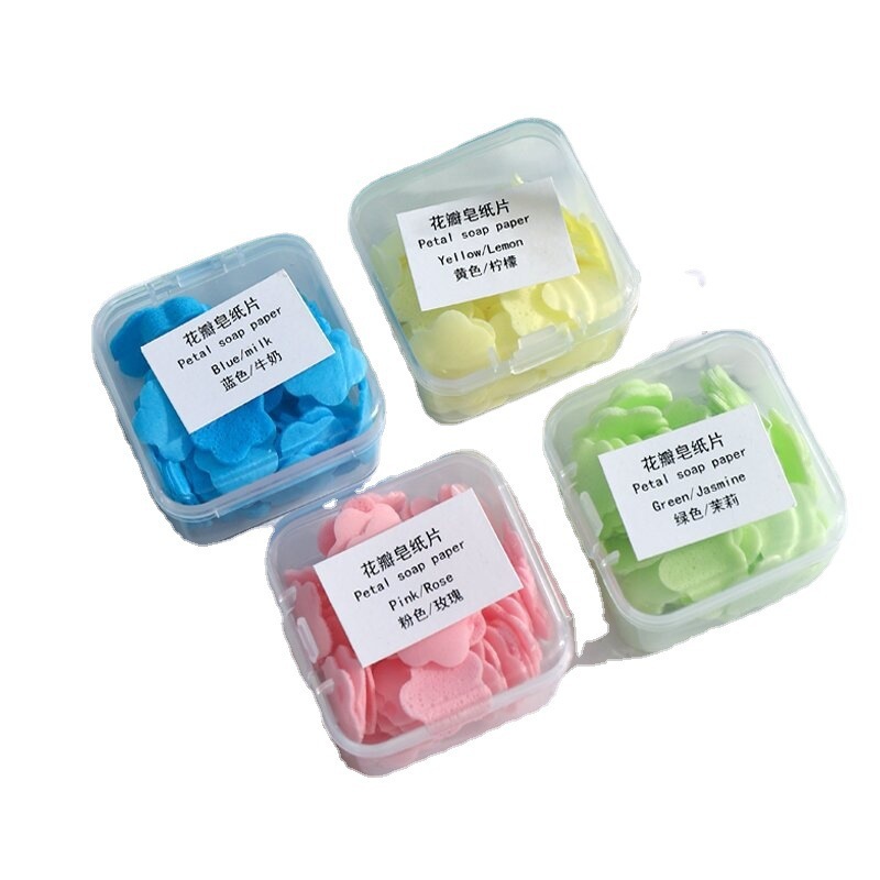 使い捨て石けん片抗菌石けん紙石けん片屋外旅行携帯付き手洗い香り持続|undefined