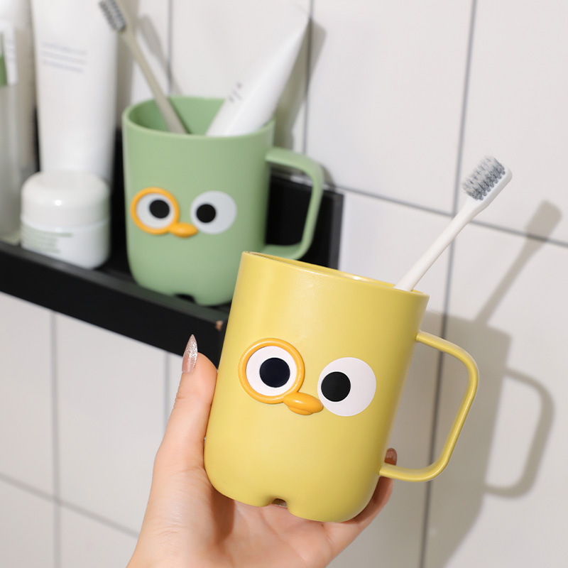 Vaso de Enjuague Bucal con Mango de Plástico, Portátil, para Uso Diario en el Hogar image 3