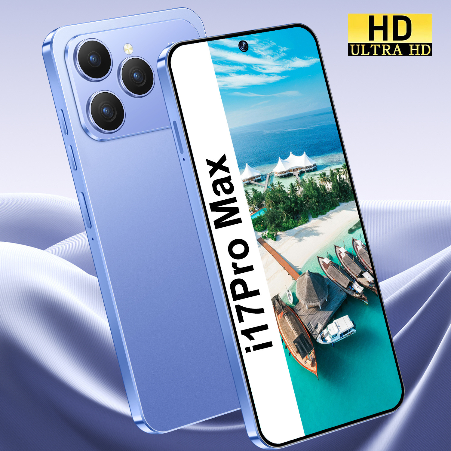 Nuevo I17 Pro Max transfronterizo bajo precio spot 16 + 1TB todo en uno pantalla grande venta caliente teléfono inteligente de comercio exterior