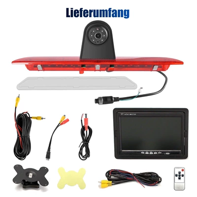 Wide-Angle Night Vision High-Definition Reversing – Vehicle camera - 7inch-x-desktop-monitor