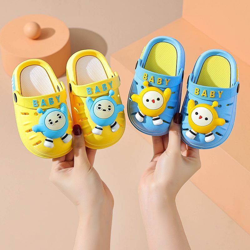 Zapatillas infantiles princesa de verano lindo interior pisar mierda sensación de dibujos animados baño antideslizante padre-hijo zapatillas frías image 1