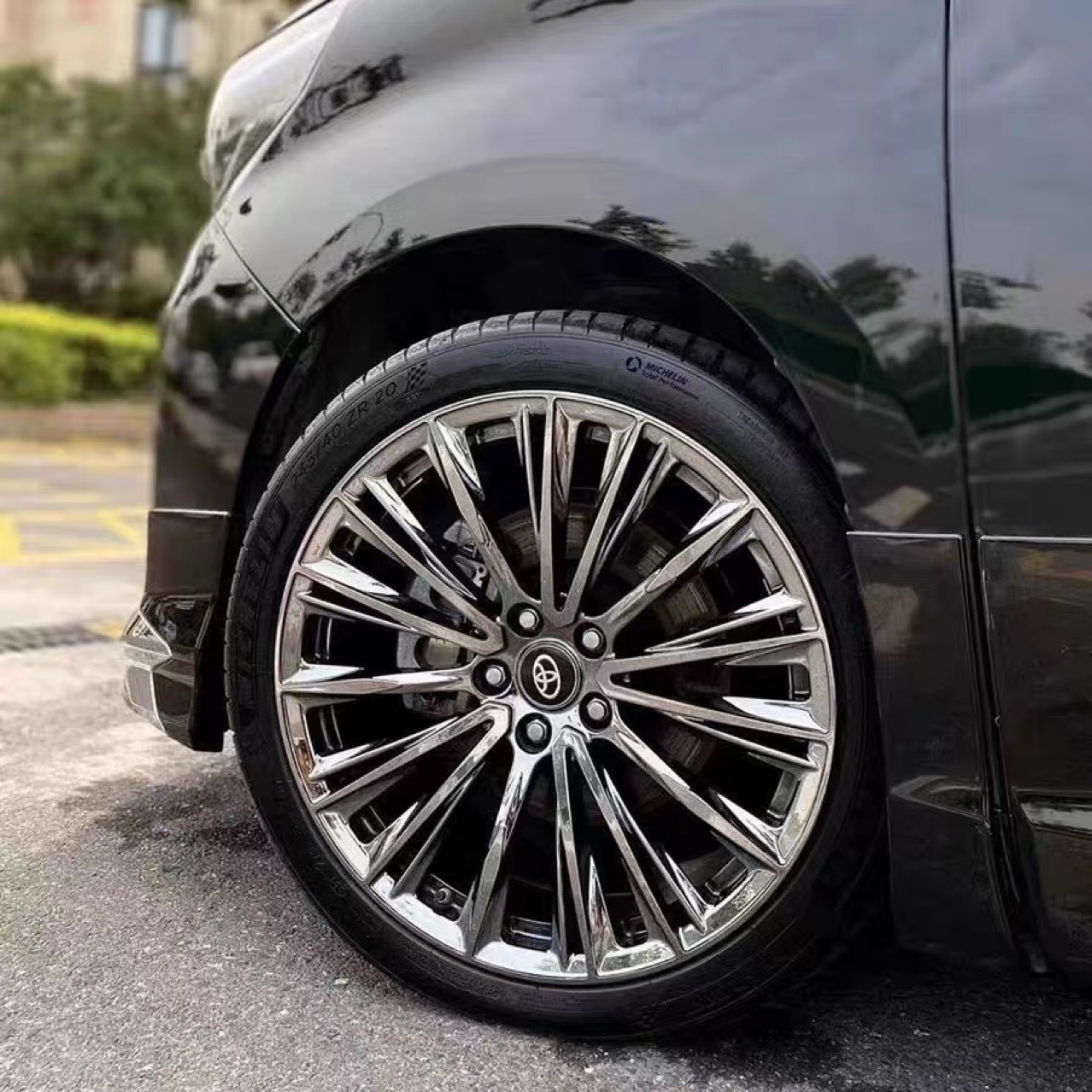 18 19 20-inch suitable for Toyota ELFA forged wheel hub Wilfa MPV Lexus LM modified steel ring