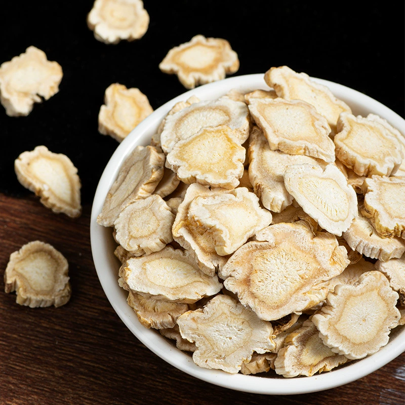 Genuine wild platycodon new Chinese medicinal materials 500g authentic fresh dried platycodon slices platycodon dried platycodon tea grinding powder