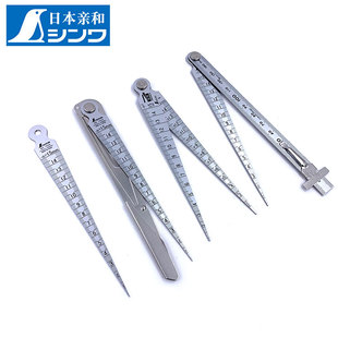 J81 Wedge Affinity Penguin Japanese Gap Ruler Inner Hole Ruler Plug Hole Diameter in Stainless Steel Shwa15Mmg3