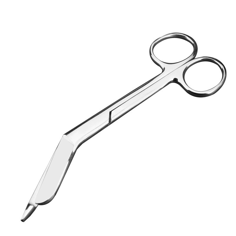 医療用ステンレスガーゼ包帯ハサミ14cm18cm外骨科石膏剪定看護師抜糸補助材料ハサミ|undefined
