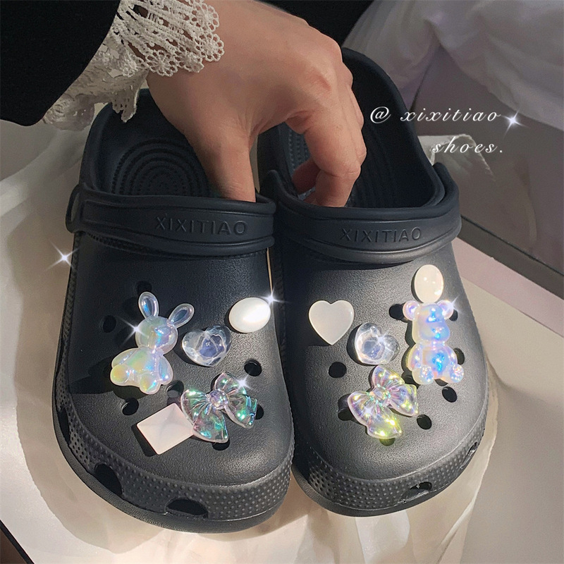 細いストリップのガーリーでかわいいアクセサリー、女性用の夏用下駄、EVA滑り止めつま先サンダル、ビーチシューズ|undefined