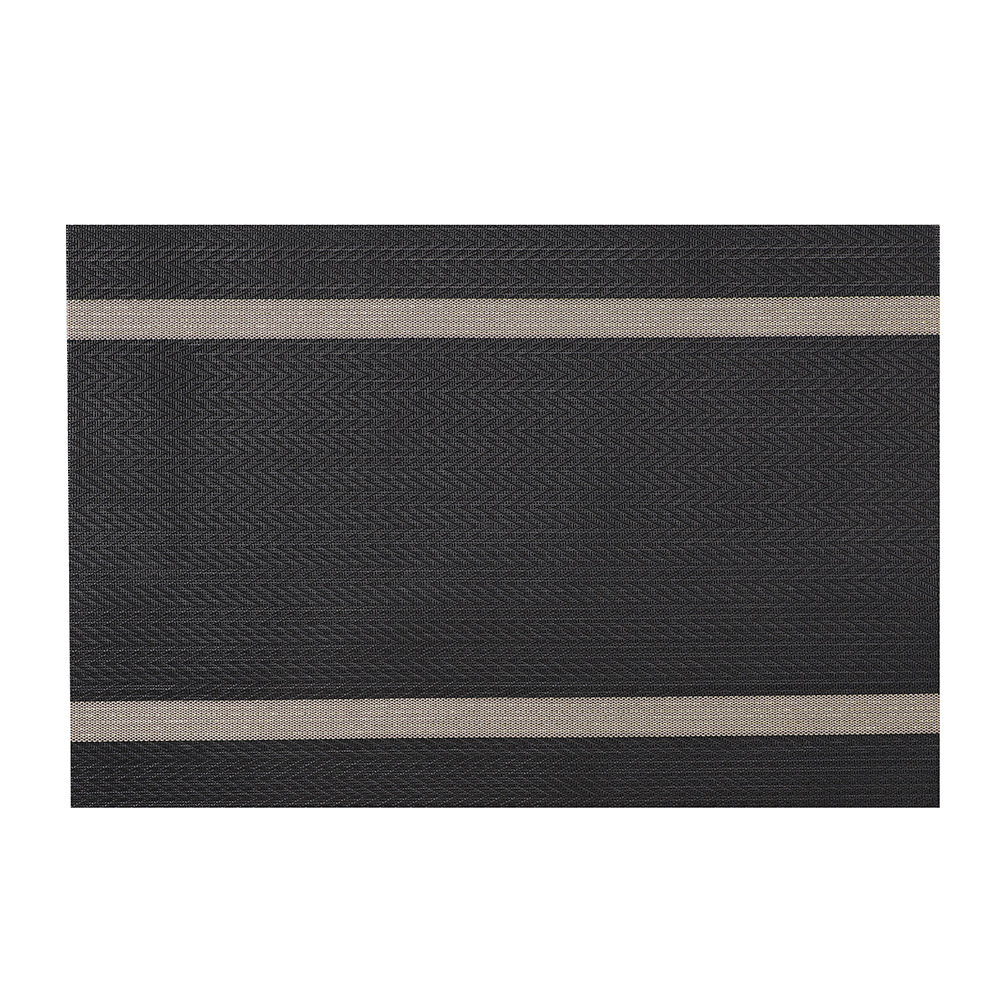 Rabales de seda dorada-negro