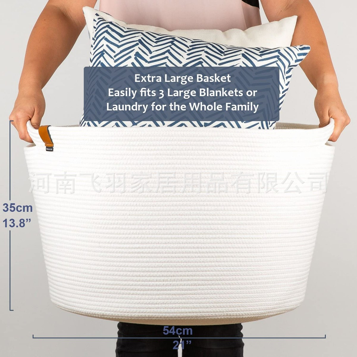 Professional big laundry basket