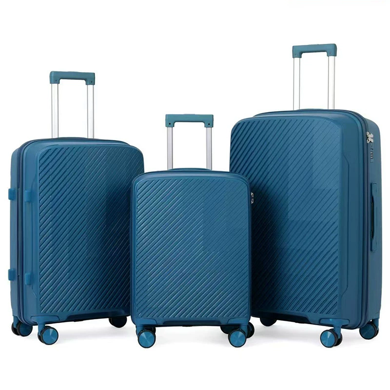 Universal capacious waterproof suitcase with zipper for traveling