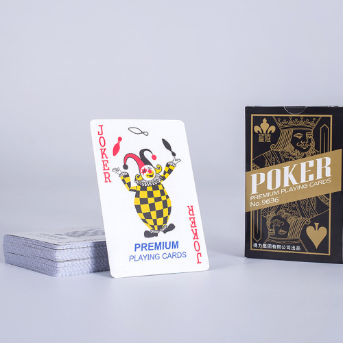 Deli Landlord Thickened Board Game Cards Poker Game Entertainment Leisure Toy Chess Card Poker Manufacturer Wholesale