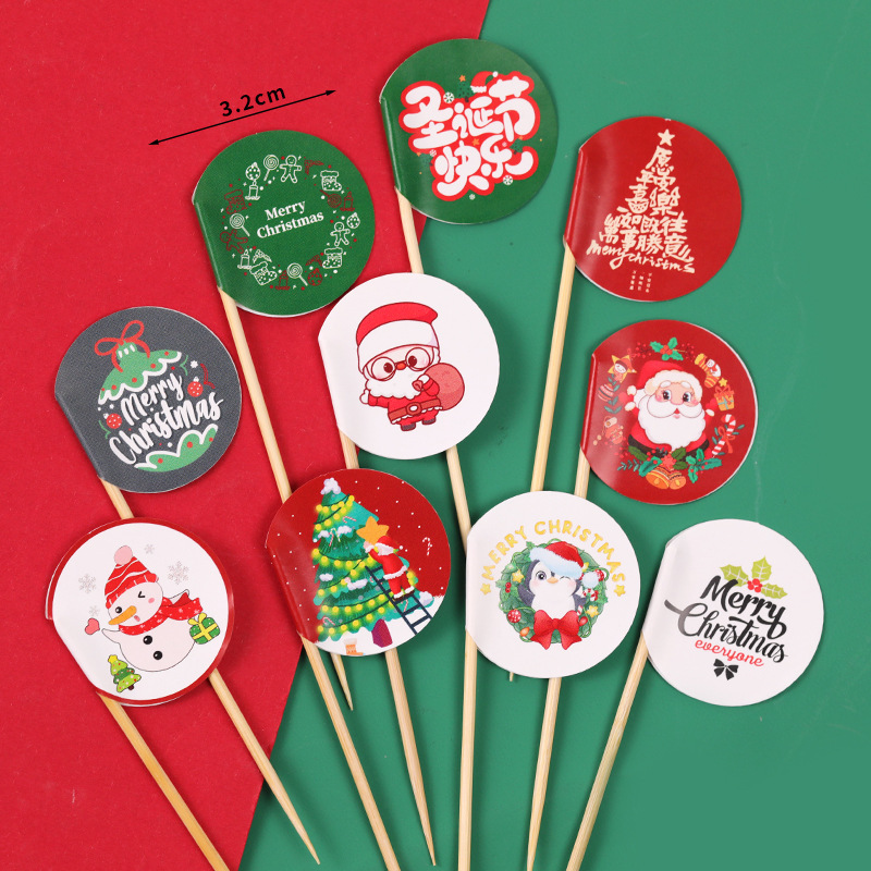 2025 Navidad Bo Bo Cup Cake Decoración de la casa caja de mano caja de embalaje de postres juntos para la Navidad