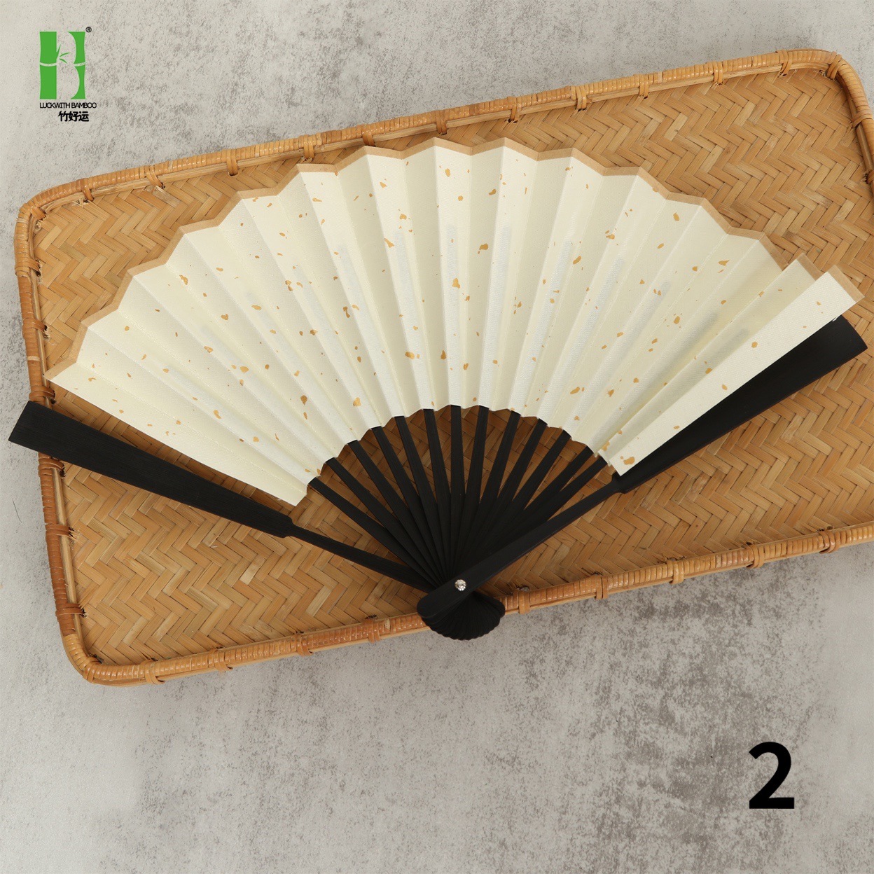 Estilo nacional de bambú Xuan papel ventilador en blanco pintura plegable ventilador para estudiantes danza ventilador muñeca ventilador han Ropa Accesorios ventilador estilo antiguo estilo