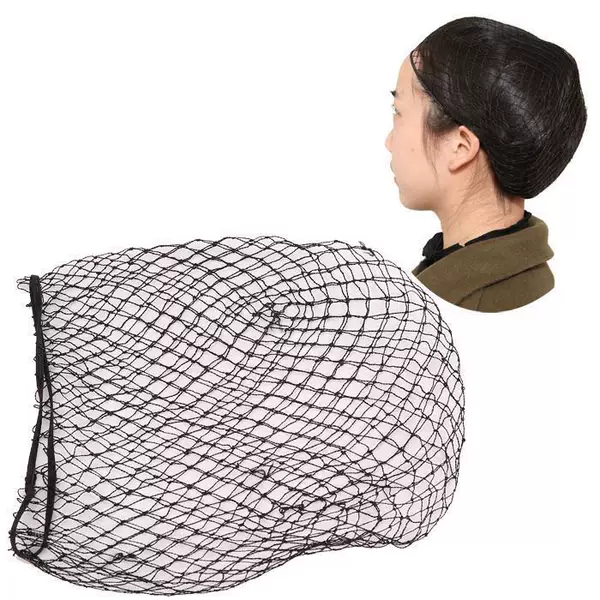Nurse's Large Hair Net for Ethnic Minority Elderly People, Traditional Hair Net, Hair Styling Net