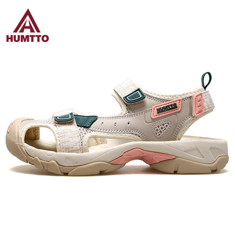 悍途户外运动凉鞋女2025夏季新款软底防滑快干两栖溯溪包头沙滩鞋