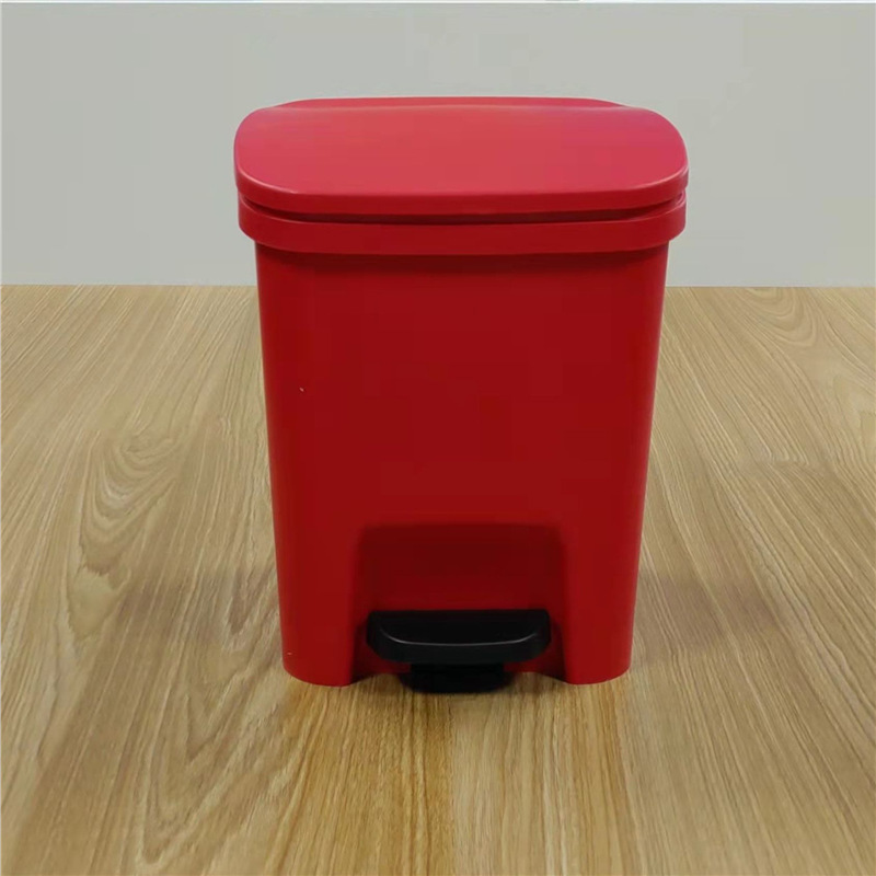 10L 루비 레드 쓰레기통