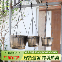 加厚吊篮花盆悬挂式垂吊盆树脂塑料创意绿萝多肉吊兰盆阳台吊挂盆